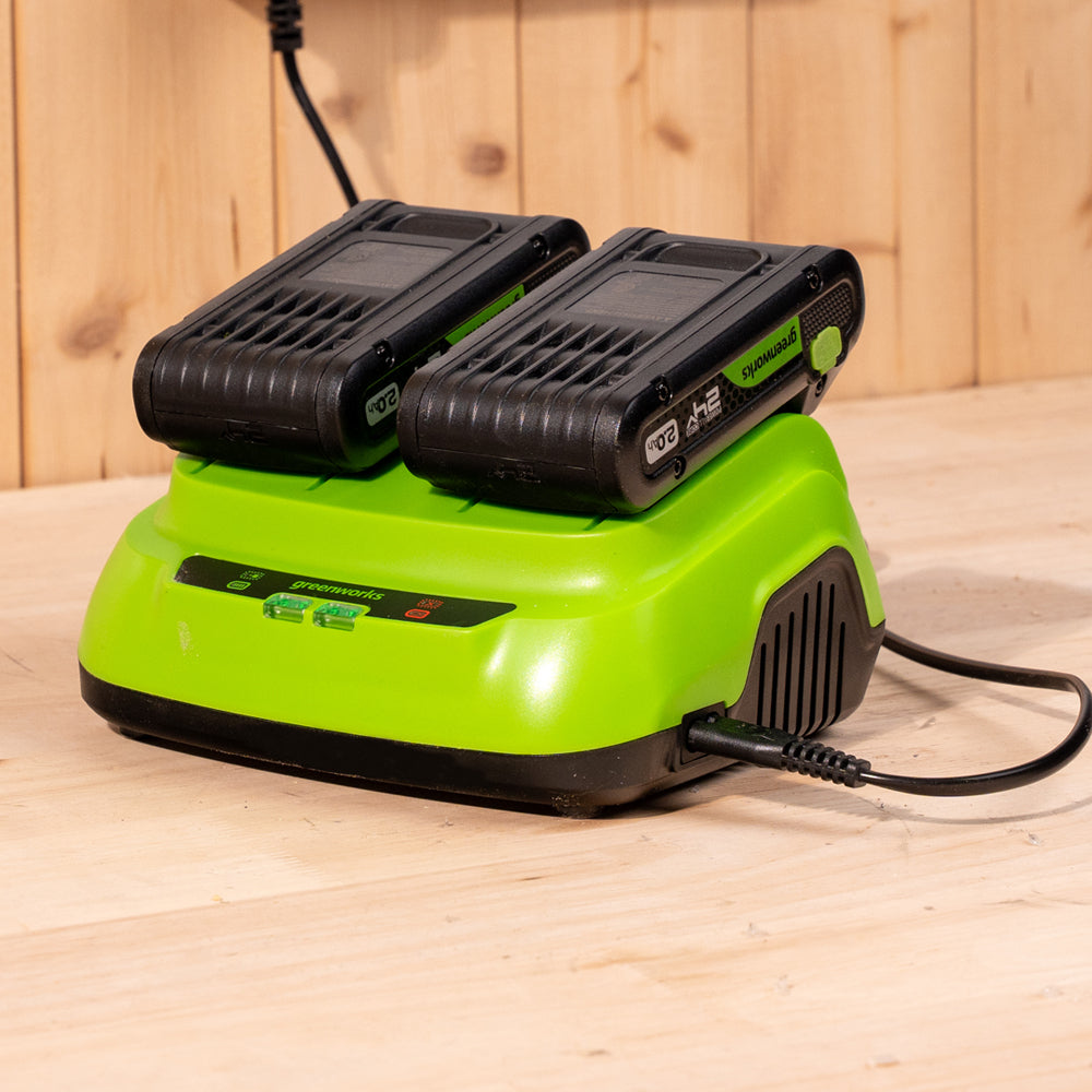 POWERALL 24V Chargeur double emplacement 8A