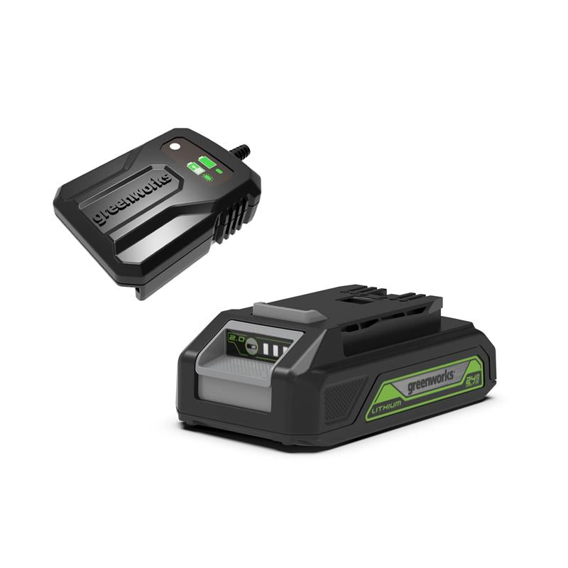 POWERALL 24V Kit de Démarrage Batterie 2Ah + Chargeur