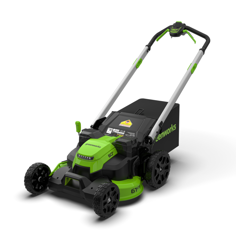 60V Tondeuse 61cm Autotractée - 2x Batteries 4Ah