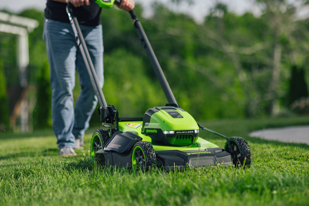 POWERALL 48V (24V x 2) Tondeuse 51cm Autotractée - Sans batterie