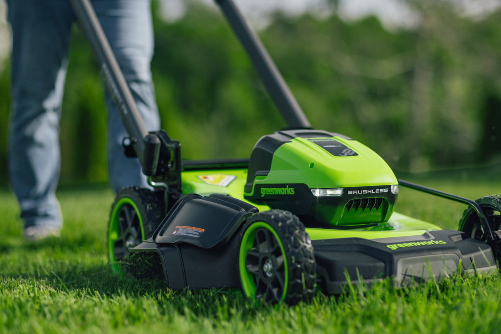 POWERALL 48V (24V x 2) Tondeuse 51cm Autotractée - Sans batterie