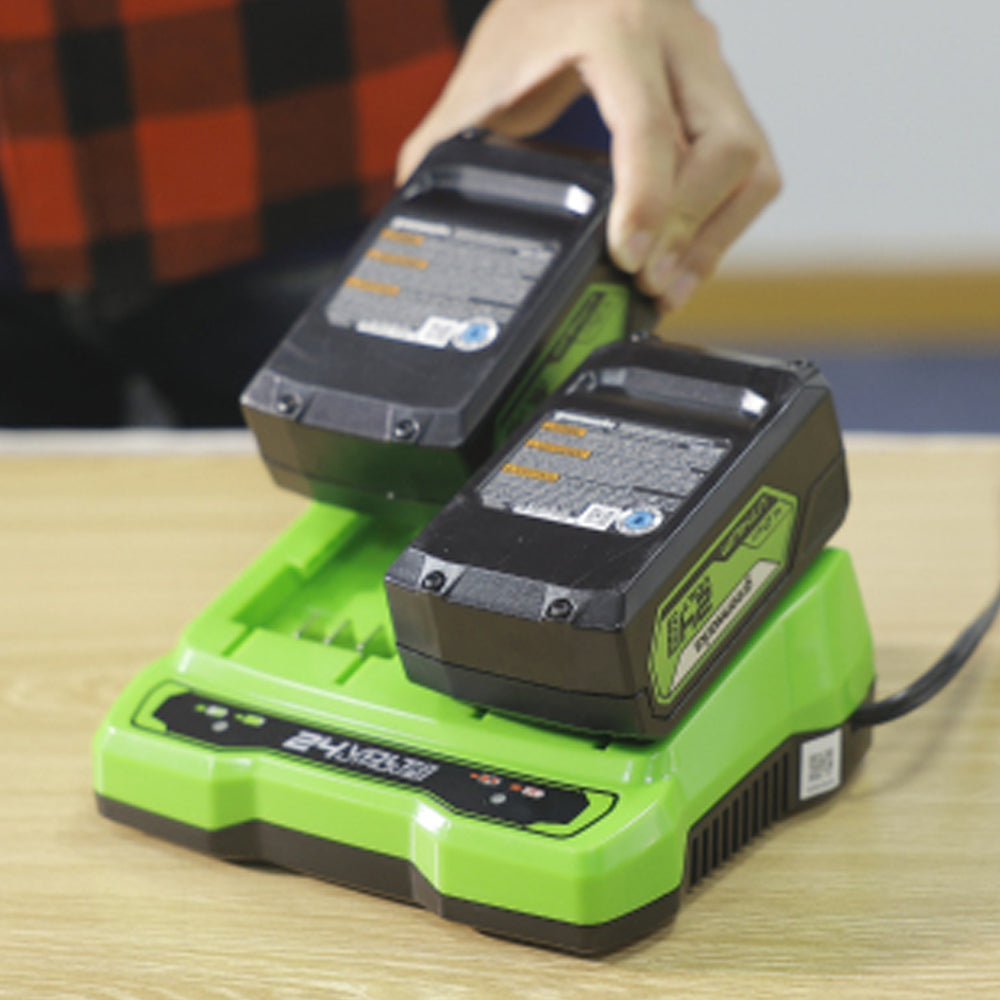 POWERALL 24V Chargeur double emplacement 4A