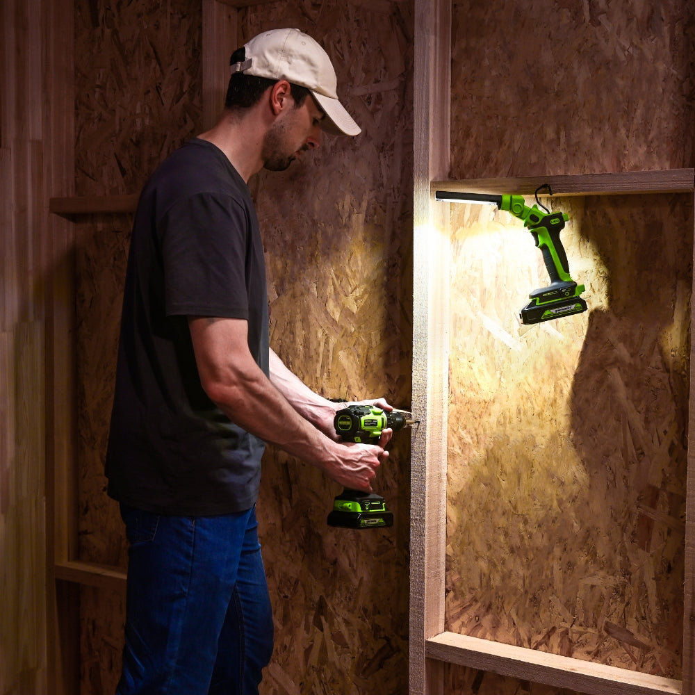 POWERALL 24V 2-in-1 LED Work Light - tool only