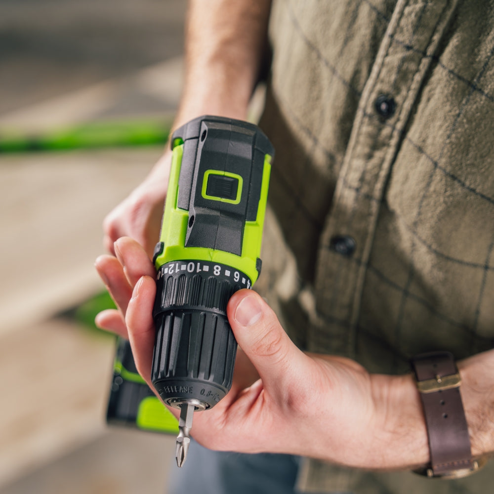 POWERALL 24V Perceuse 35Nm - Batterie 2Ah
