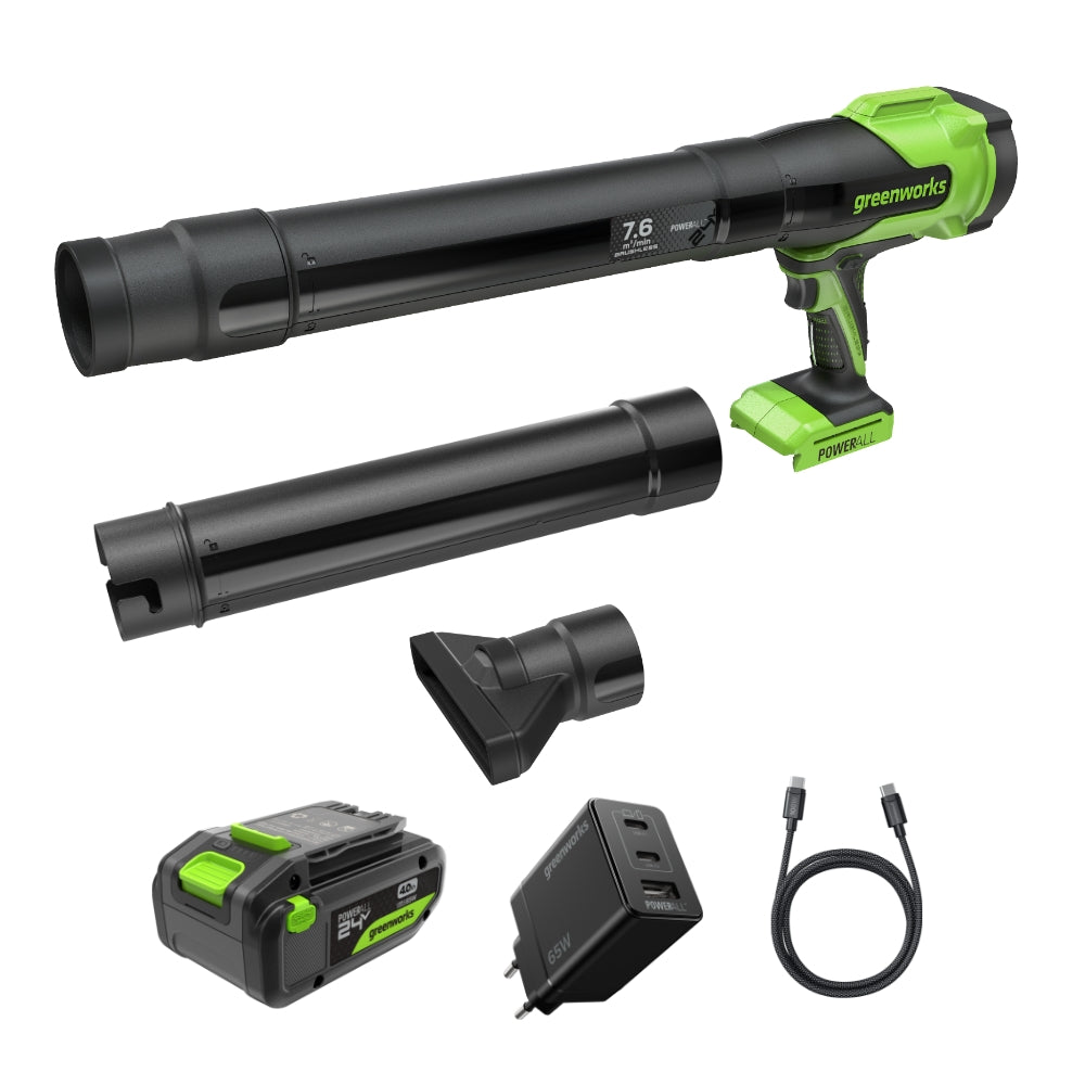 POWERALL 24V Souffleur 209 km/h - Batterie 4Ah