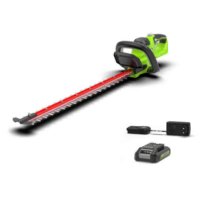POWERALL 24V Taille-haie 61cm - Batterie 2Ah