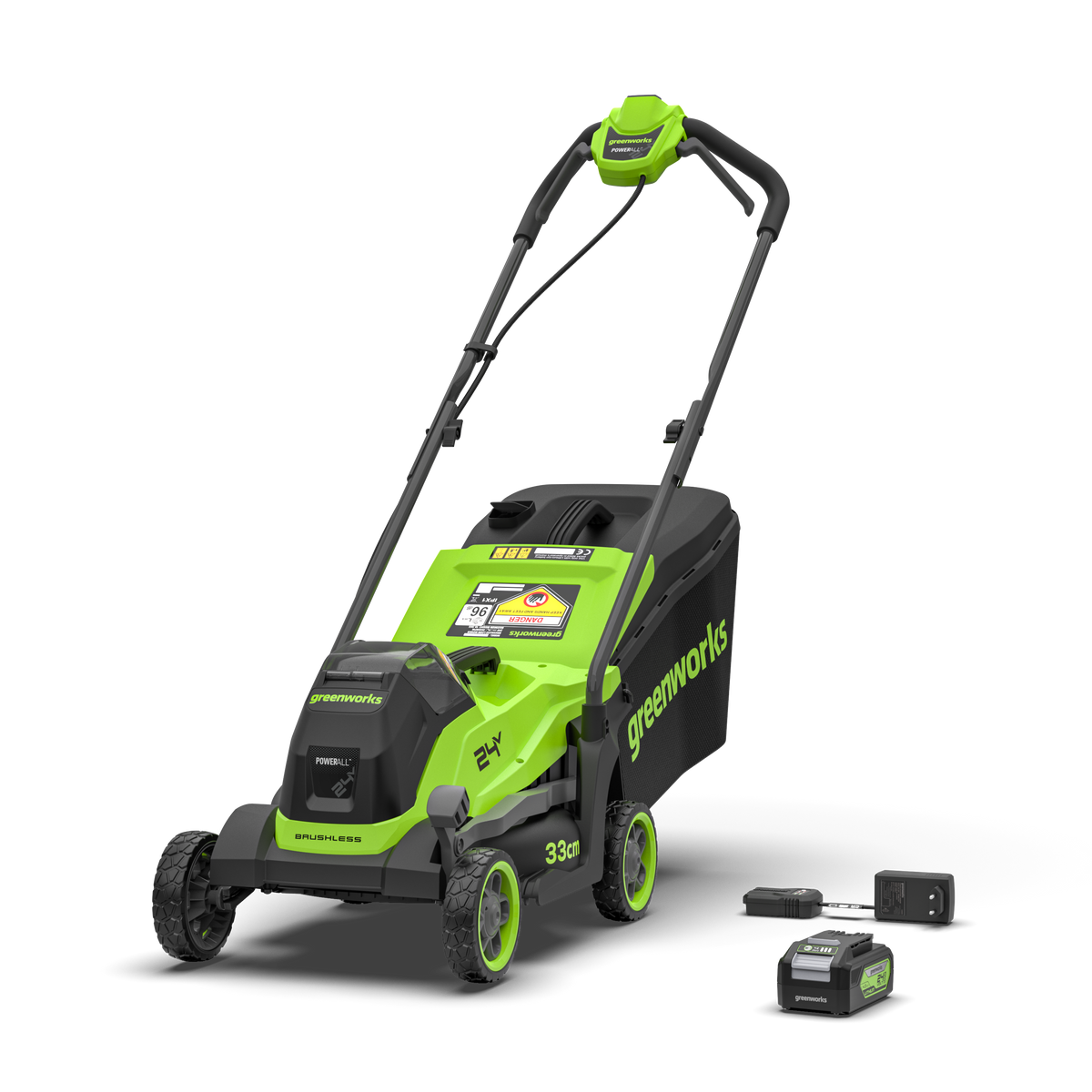 POWERALL 24V Tondeuse 33cm Gen. II - Batterie 4Ah