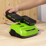 POWERALL 24V Chargeur double emplacement 8A