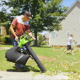POWERALL 48V (24V x 2) Souffleur / Aspirateur à feuilles Gen. II - Sans batterie