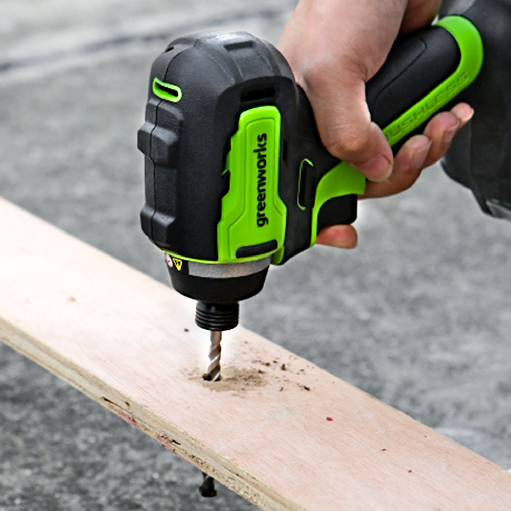 POWERALL 24V Visseuse à percussion + Marteau perforateur Kit