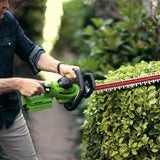 40V Tondeuse 35cm + Coupe-bordure 33cm + Taille-haie 61cm Kit