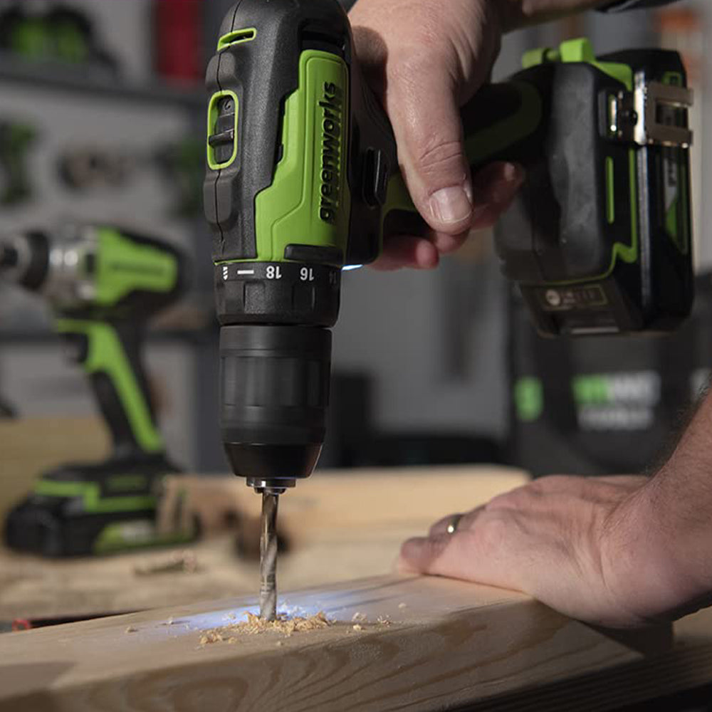 POWERALL 24V Perceuse + Agrafeuse Kit
