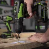 POWERALL 24V Perceuse + Agrafeuse Kit