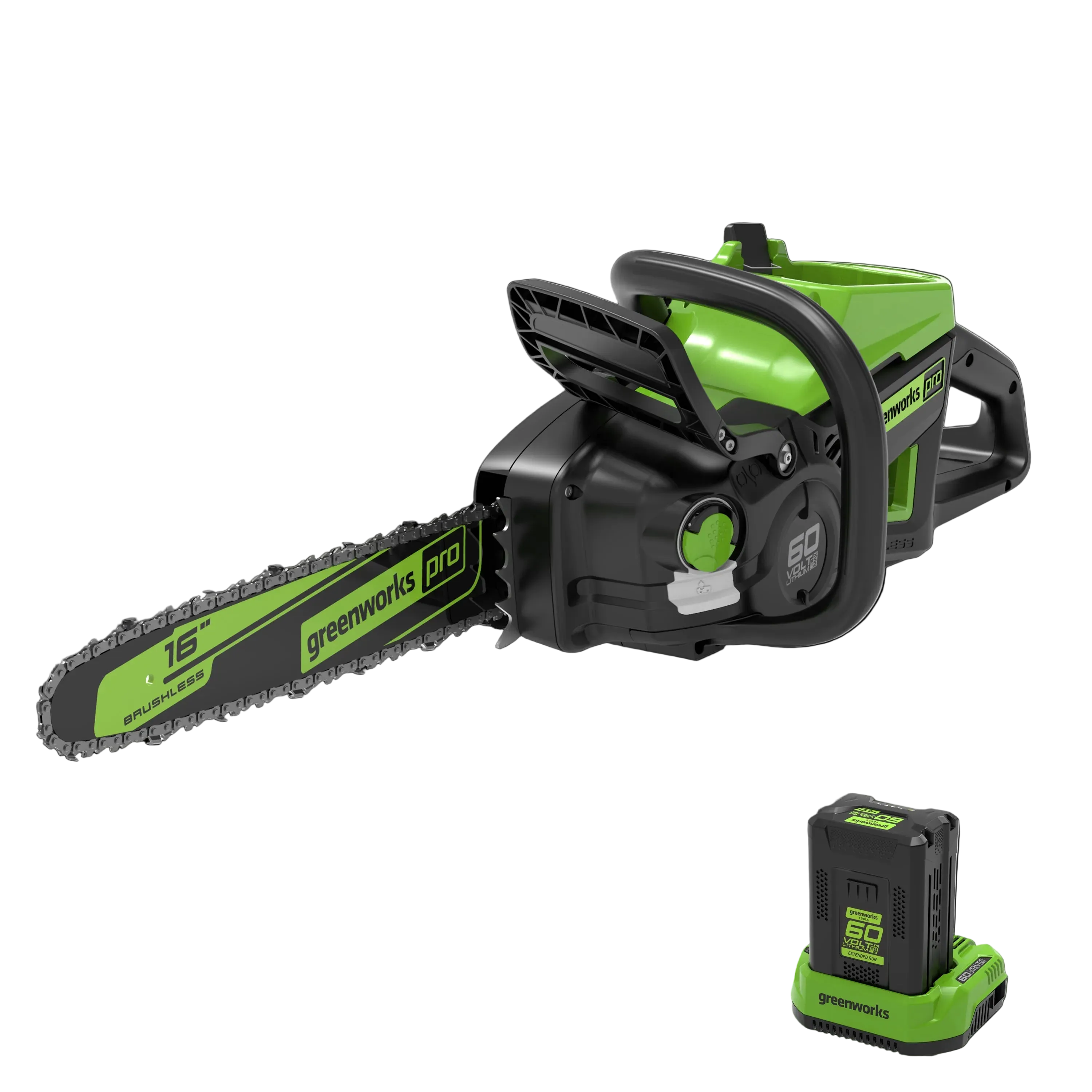 60V Chainsaw 40cm - 4Ah Battery