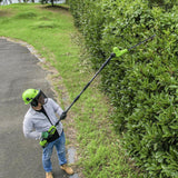POWERALL 24V Taille-haies sur perche 51cm Gen. II - Batterie 2Ah