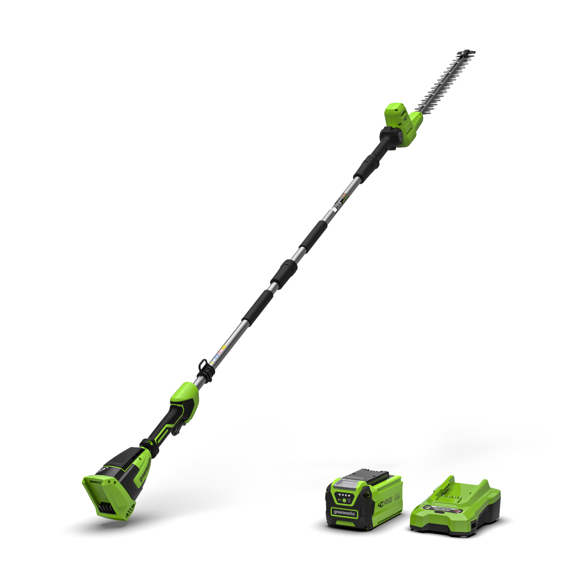 40V Taille-haies sur perche 51cm Gen. II - Batterie 2Ah