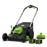 60V Tondeuse 61cm Autotractée - 2x Batteries 4Ah