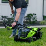 POWERALL 48V (24V x 2) Tondeuse 36cm - 2x Batteries 4Ah