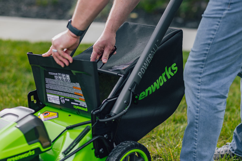 POWERALL 48V (24V x 2) Tondeuse 51cm Autotractée - 2x Batteries 6Ah