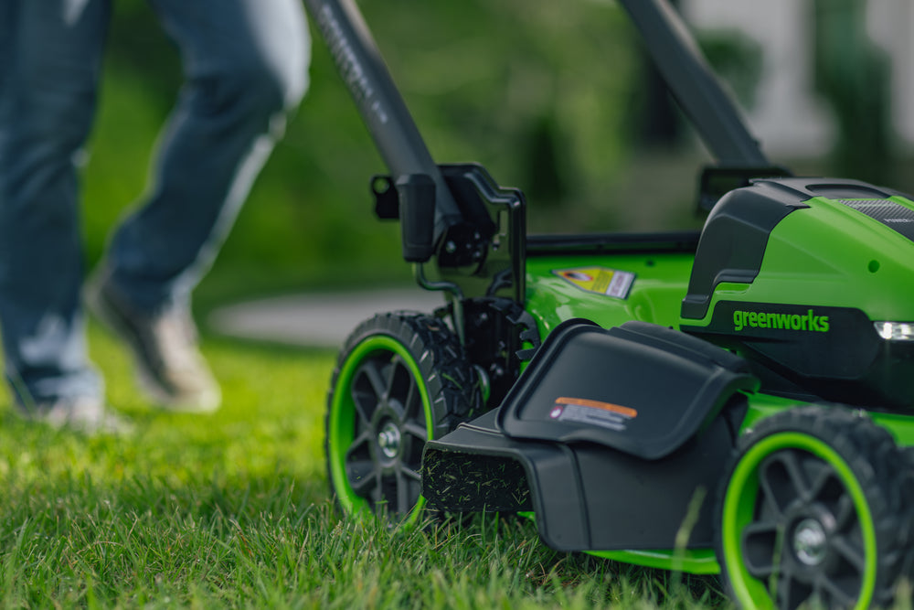POWERALL 48V (24V x 2) Tondeuse 51cm Autotractée - 2x Batteries 6Ah