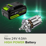 POWERALL 24V Batterie haute performance 4Ah