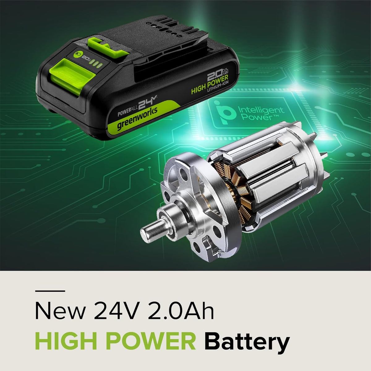 POWERALL 24V Batterie haute performance 2Ah