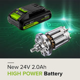POWERALL 24V Batterie haute performance 2Ah