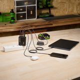POWERALL 24V Kit de Démarrage 2x Batteries USB-C 4Ah + Chargeur 140W