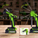 POWERALL 24V 2-in-1 LED Work Light - tool only