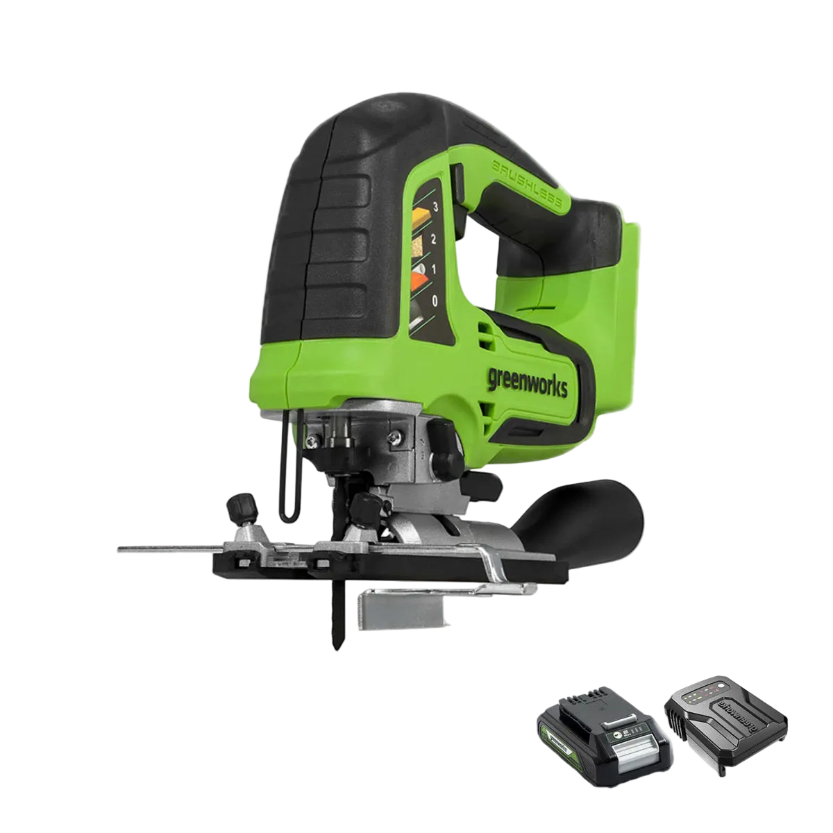 POWERALL 24V Scie sauteuse - Batterie 2Ah