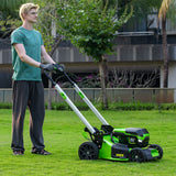 60V Tondeuse 46cm Autotractée - Batterie 4Ah