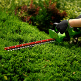 40V Tondeuse 35cm + Coupe-bordure 33cm + Taille-haie 61cm Kit
