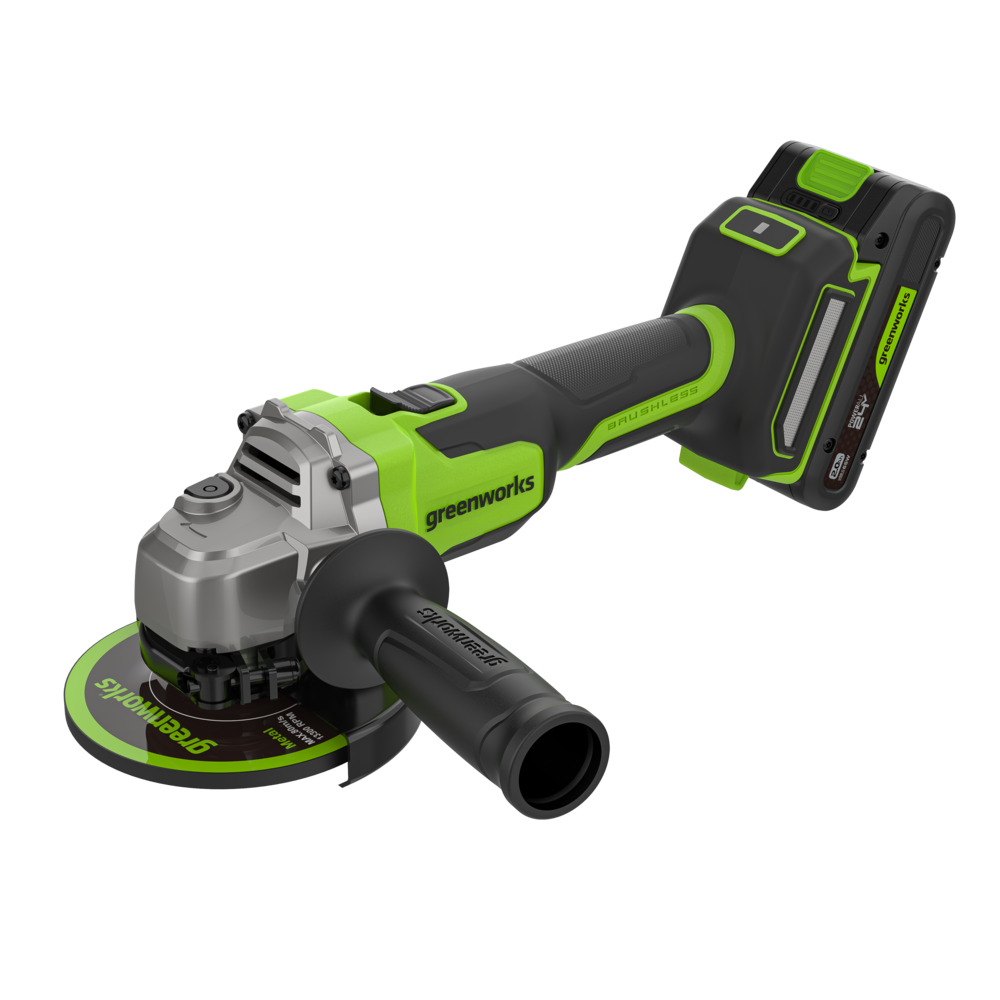POWERALL 24V Meuleuse d'angle - Batterie 4Ah