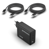 POWERALL 24V Chargeur USB-C 140W + 2 câbles USB-C 140W