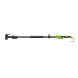 Perche d'extension télescopique pour mini-tronçonneuse & sécateur 24V