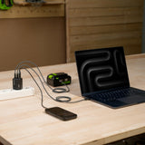 POWERALL 24V Kit de Démarrage 2x Batteries USB-C 2Ah + Chargeur 65W