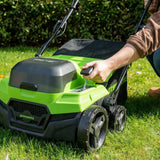 POWERALL 48V (24V x 2) Déchaumeuse /  Scarificateur 2-en-1 38cm - Sans batterie