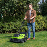 POWERALL 48V (24V x 2) Déchaumeuse /  Scarificateur 2-en-1 38cm - Sans batterie