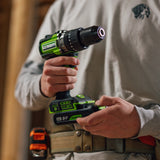 POWERALL 24V PRO Perceuse à percussion 60Nm - 2 Batteries
