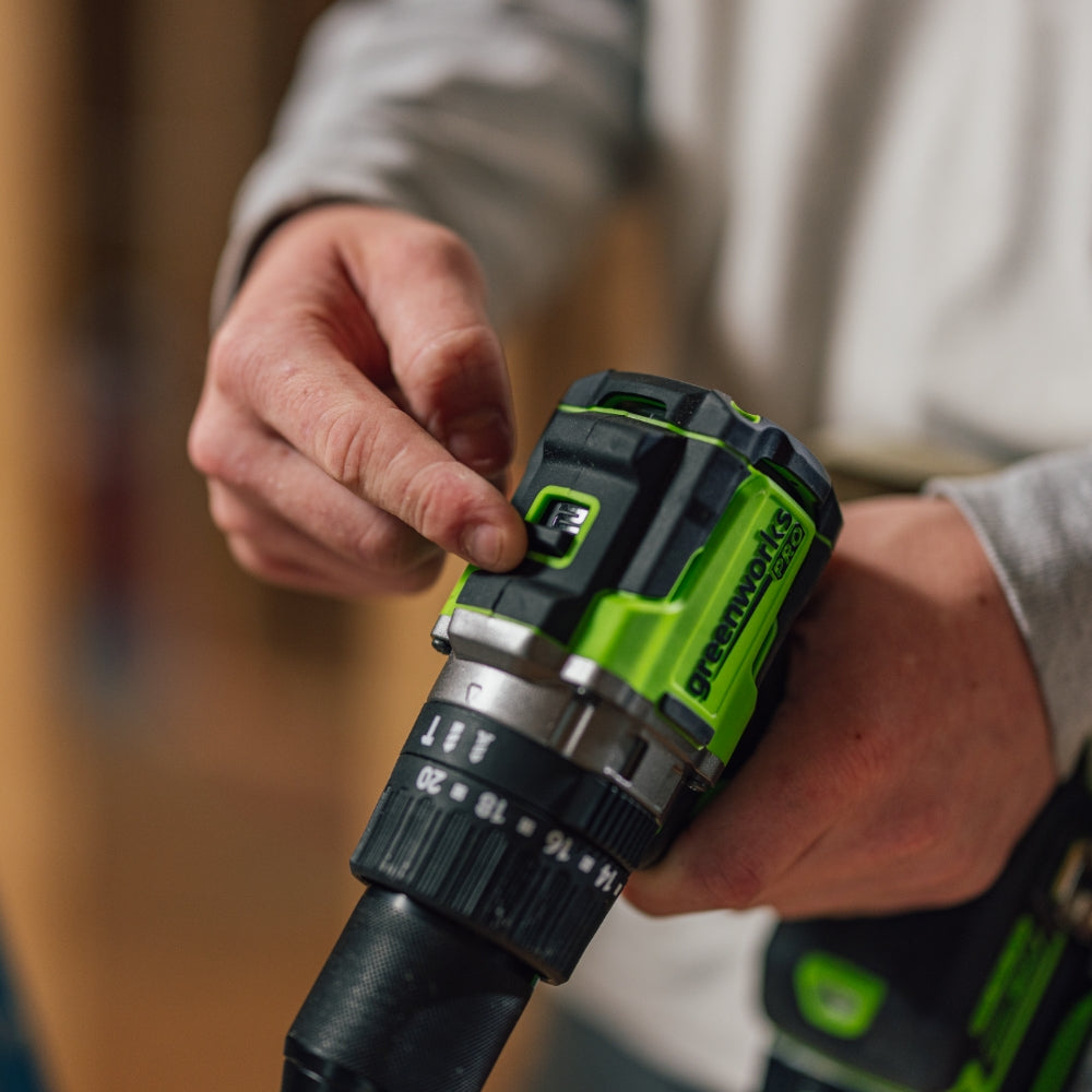 POWERALL 24V PRO Perceuse à percussion 60Nm - 2 Batteries