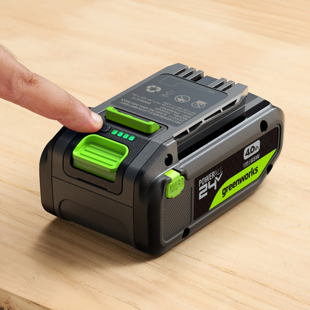 POWERALL 24V 2x Batteries haute performance USB-C 4Ah