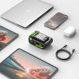 POWERALL 24V 2x Batteries haute performance USB-C 4Ah