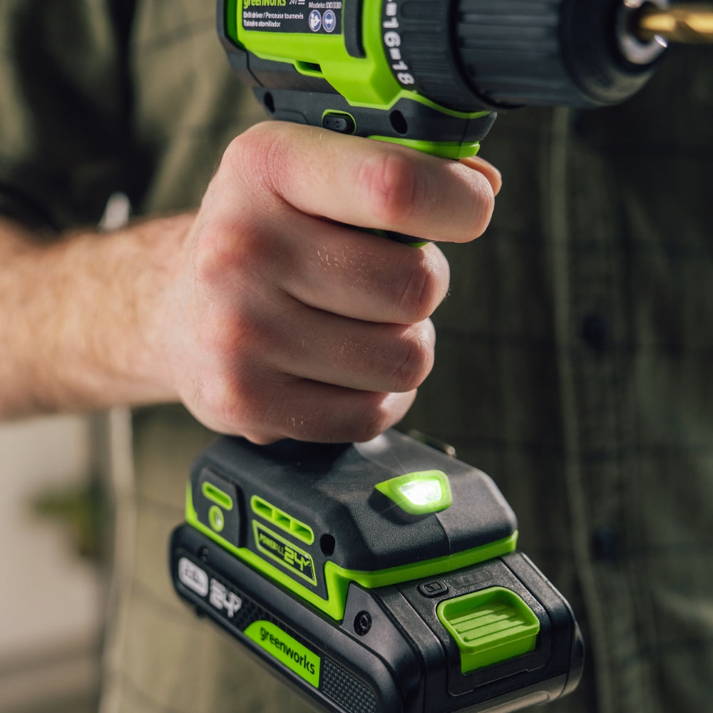 POWERALL 24V Perceuse 35Nm - Batterie 2Ah