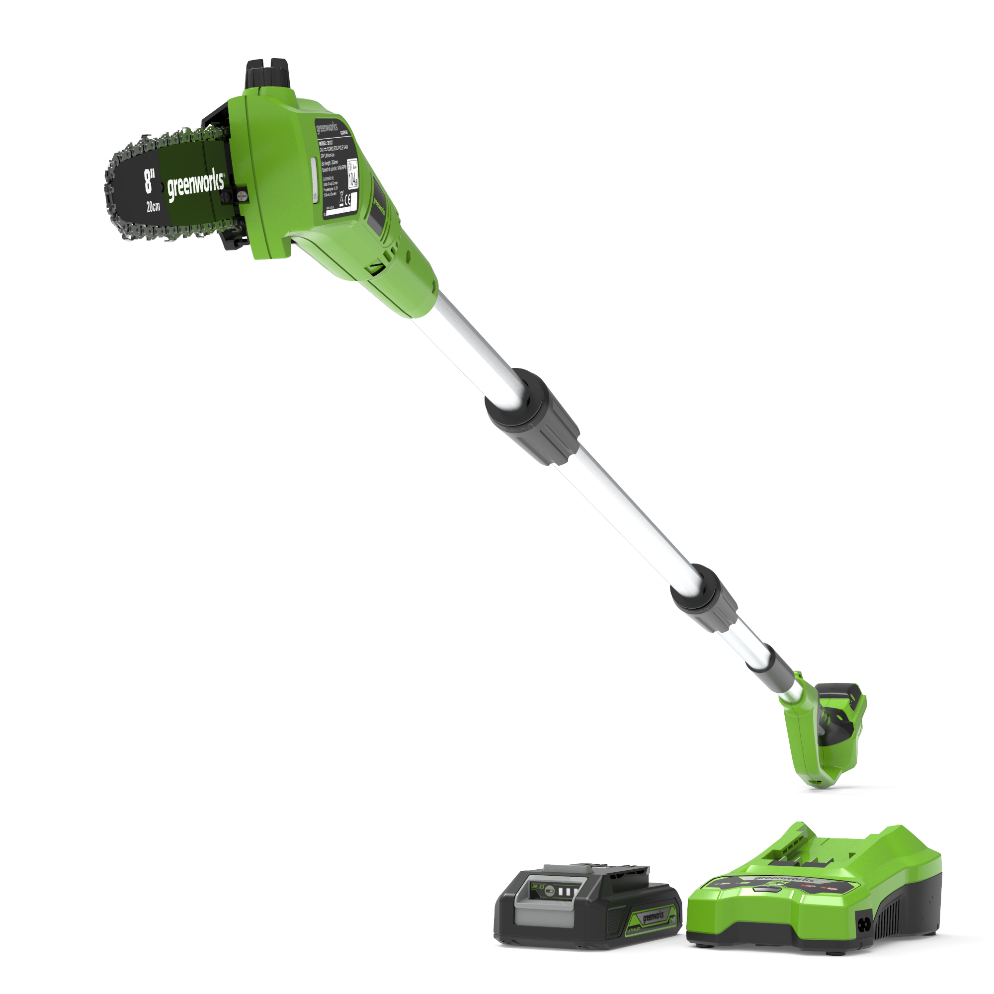POWERALL 24V Pole Saw - 2Ah Battery