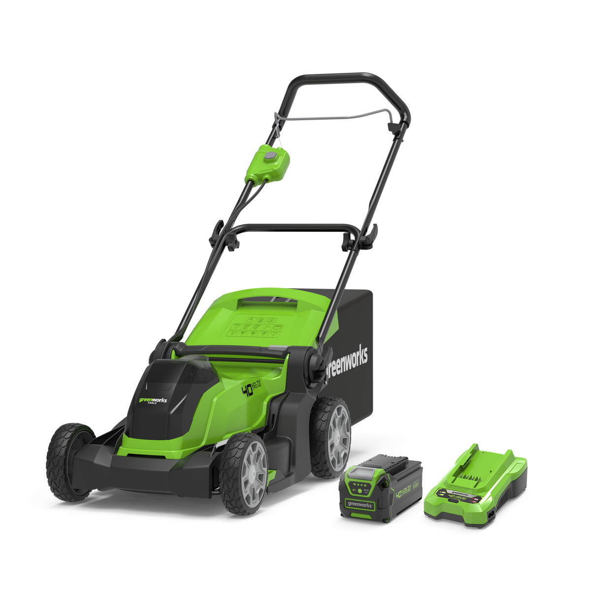 40V Tondeuse 41cm - Batterie 4Ah