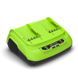 40V Chargeur rapide double emplacement 8A