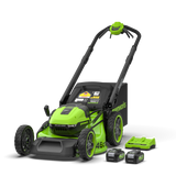 POWERALL 48V (24V x 2) Tondeuse 46cm Autotractée Gen. II - 2x Batteries 4Ah