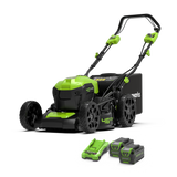 40V Tondeuse 46cm Autotractée - 2x Batteries 4Ah