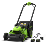 POWERALL 48V (24V x 2) Tondeuse 51cm Autotractée - 2x Batteries 6Ah