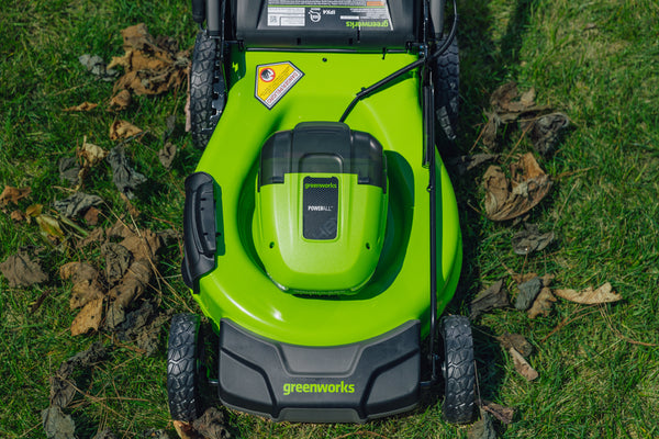 POWERALL 48V (24V x 2) Tondeuse 46cm Autotractée Gen. II - 2x Batteries 4Ah